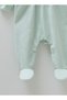 İncibaby 100% Cotton Premium Soft Winter Baby Romper & Beanie 2-Piece Set (1-3 Months and 3-6 Months with Booties) (6-9 Months and 9-12 Months Without Booties) - 5