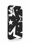 Samsung A25 Compatible Black Mega Star Patterned Silicone Case - 3