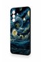 Samsung A17 Compatible Starry Night Patterned Silicone Case - 4