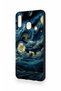 Samsung A20-A30 Compatible Starry Night Patterned Silicone Case - 4