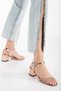 Women's Stone-Embellished Strap Shoes for Evening Wear - 3