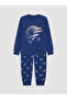 Esvab • Modern & Distinctive Zero Roba Collar Printed Boys' Pajama Set - 2