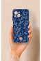 Reeder S23 Pro Max Compatible Thin Leaf Branch Patterned Silicone Case