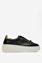 Women's Sneaker Thick Sole Casual Shoes Real Leather Fr 256007
