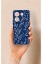 Tecno Camon 20 Pro Compatible Thin Leaf Branch Patterned Silicone Case