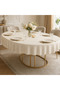 Silvery Cream Oval Tablecloth |   Handcrafted Sparkling Luxurious Design |   Custom Size - 7
