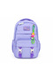 'Butterfly' Five-Compartment Orthopedic Bag with Lockable Accessories, Pen Holder and Thermos, 3-Piece School Bag Set - 3