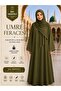 Leyla Model Stone Detailed Shawl Gift for Umrah and Hajj