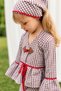 Girl's Country Cottage Gingham 3-Piece Set (Bandana Included) - 2