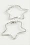 Aconcept Star Hoop Earring 6 (05123) Cm-Silver Color