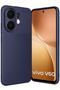 Aconcept Vivo V60 5g Auto Focus Carbon Cover (90336) - Navy Blue