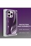 iPhone 14 Pro Compatible Transparent Back Four Corners Reinforced Impact Protection Silicone Case - 3