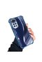 Xiaomi Redmi Note 11S Compatible Transparent Back Cover Four Corners Reinforced Impact Protection Silicone Case - 3