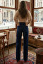 Navy Blue - Palazzo Jeans - 3