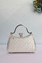 Elysara Eb0751 |   New Leaf Stylish Double Metal Handle Evening Dress Bag - 2