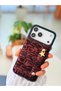 iPhone 17 Promax Compatible Star Design Leather-Look Flexible Silicone Case with Holder - 2