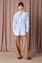 Fular Detail Pleated Shirt - 4