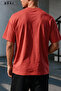 Trust Problem Printed Oversized Unisex T-Shirt Jogger Sweatpants Set - 4