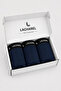 Men's Lycra Cotton Breathable Combed Cotton 9-Piece Boxers - Navy Blue - Gray - Smoked - 7