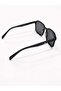 Zenith Square Sunglasses for Men & Women, Premium Black Frame with UV400 Protection - 4