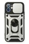 Aconcept iPhone 11 Case Pars Silicone with Lens Ring (210935) - Silver