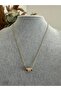 Tuelataki / Minimal Model Zircon Stone Necklace - 2