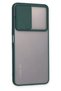 Aconcept Redmi Note 11t Case Palm Frosted Camera Sliding Silicone (41103) - Green - 2