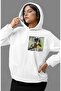 هودي قطني ممشط كبير الحجم للجنسين مطبوع عليه One Piece Monkey D. Luffy Anime - 2