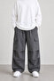Unisex Oversize Wide Leg Multi-Pocket Cargo Pants - 4