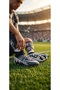 9797 Men's Orthopedic Sole Flexible Ankle Cleat Shoes - Men's Spiked Cleat Football Shoes - 4