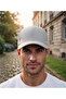 Asil Gray Simple and Stylish Adjustable Sun Protection Cap/Hat with Velcro on the Back, Suitable for 4 Seasons - 2