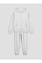 Hooded Girls' Tracksuit Set (W6)