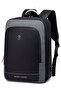 Expandable Travel Backpack Convertible Hand Carry bag with USB charging port with TSA friendly Opening laptop Bag for Unisex B00227L Dark Grey