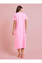 Pack of 2 - Bow Print Graphic Print Sleep T-Shirt Dress - 6