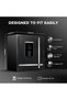 Safety Solutions | Fingerprint Access | Electronic LED Display | Motorized | Stores Cash, Jewellery | Safety locker for home | Tijori locker | 40 Litres | Black| 24 Months By - 4