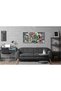 Graffiti Bulldog Canvas Wall Art | 50x100 Inches Gallery Wrapped | Pop Art Street Art with Cartoon Stickers | Urban Dog Decor - 2
