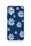 Redmi Note 10 Pro Compatible Blue Daisy Patterned Silicone Case - 2
