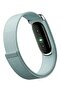 Woven Nylon Sport Loop Band for Fitbit Air – Breathable Elastic Replacement Strap with Secure Hook-and-Loop Fastener – Comfortable Lightweight Wristband - Fog Fog - 2