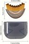 Lymphatic drainage brush - face & body massage dry brush - lymphatic flow stimulator - puffiness reducer - cellulite massage tool - skin purifying & shaping - ergonomic design - 8