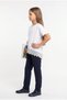 Girl's Skirt Hem Lace Detailed School T-Shirt - 4