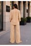 Loselya Women's Muslin Shirt and Pants Double Set - 4