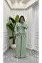 Voile Fabric Pants Suit - 3