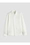 Nevavm Long-Sleeved Patterned Boy's Shirt with Difference - 2