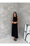 Women's Baggy Cut Trousers with Pockets and Elastic Waist - 5