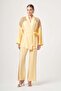 Sequin Detailed Women's Suit Yellow 31431 - 4