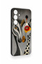 Samsung S25 Plus Compatible Zebra and Giraffe Patterned Silicone Case - 2