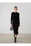 Original Oval Collar Women's Knitwear Dress