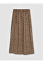 Trendlucky Ethnic Patterned Flared Skirt with Elastic Waist - 7