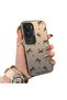 Vivo Y31/Y21D Compatible High-Quality Brown Bow and Dot Printed Case - 2