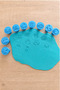 Mutlutren 9-Piece Sea Creatures Stamp Set – Clay, Sugar Paste, and Cookie Printing Mold